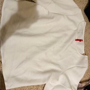 SpanxWhite Short Sleeve Top